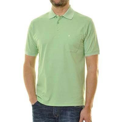 Abbildung von RAGMAN Herren Kurzarm Softknit Poloshirt 3X Large, Apfel 032