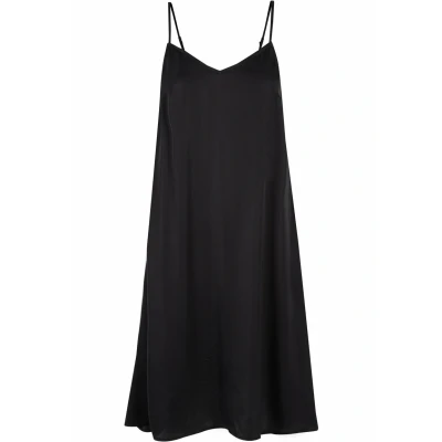 Abbildung von Urban Classics Damen Nachthemd Ladies Viscose Satin Slip Dress, Dress für Frauen, ärmellos, erhältlich, Größen XS 5XL