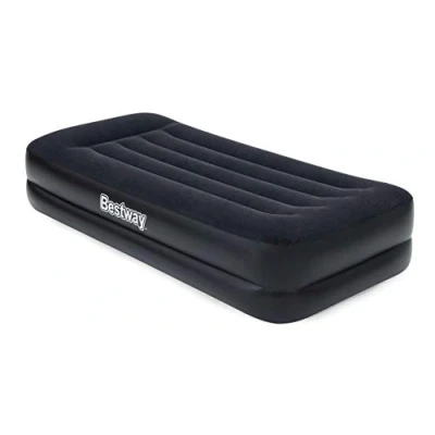 Abbildung von Bestway Aeroluxe Airbed, Luftbett mit eingebauter Elektropumpe, Twin 191x97x46 cm, schwarz (anthrazit)