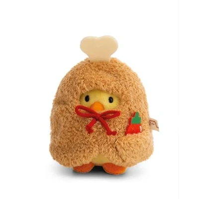 Abbildung von Nici Kuscheltier mymochi, Set Küken Tschieps 8 cm mit Chilisoße und Hähnchenkeulekostüm