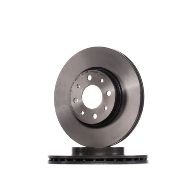 Abbildung von BREMBO COATED DISC LINE 09.5870.11 Bremsscheibe 257 20 4 innenbelüftet beschichtet mit Schrauben FIAT: Punto I Schrägheck, II Schrägheck