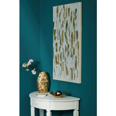 Abbildung von Myflair Möbel &amp; Accessoires Ölbild &quot;Madie&quot;, goldfarben 100 x 50 cm