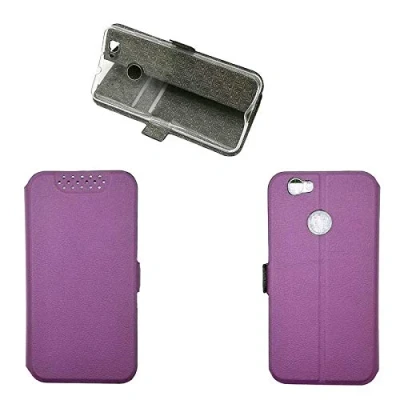 Abbildung von QiongniAN Hülle für Huawei Nova Leder,Hülle CAN L01 L02 L03 L11 L12 L13 Klapphülle Handytasche Case Purple