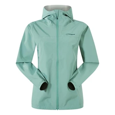 Abbildung von Berghaus Deluge PRO Regenjacke / wasserabweisende Jacke, Damen, Größe: 40, Light terrain