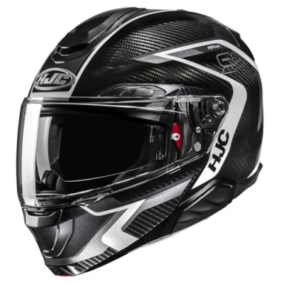 Abbildung von HJC, Modularer Motorradehlm RPHA 91 Carbon Lagos MC5, XXL