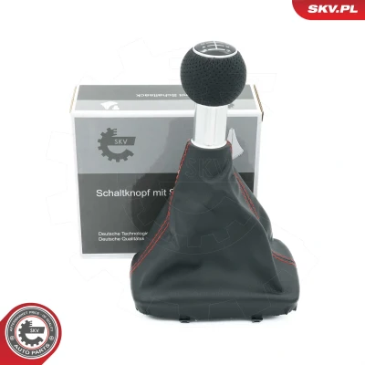 Abbildung von ESEN SKV 63SKV402 Schalthebelknauf 6 Gang Leder AUDI: A4 B6 Avant, Limousine, B7 Avant