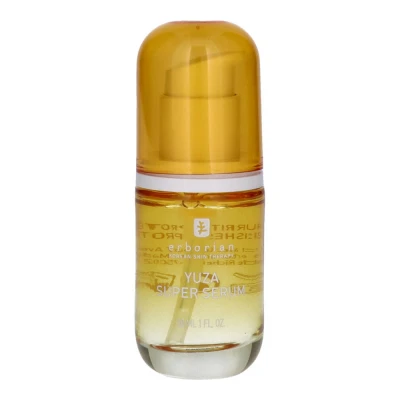 Abbildung von Erborian Yuza Super Serum Nährt &amp; Anti Falten Koreanische Pflege mit Yuzu Extrakt Vitamin C Schutzschild für Frischen, Strahlenden Teint 30 ml