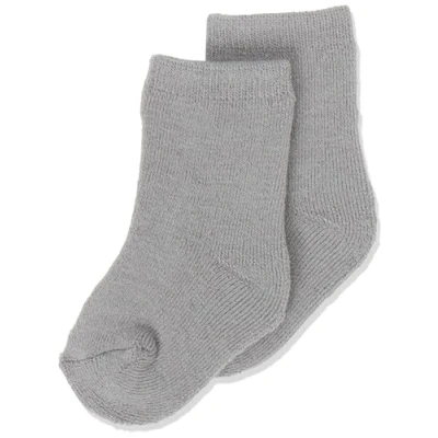 Abbildung von NAME IT Baby Jungen NBMWAKSI Wool Terry XXIII Socken, Silver Filigree, 74W / 80L