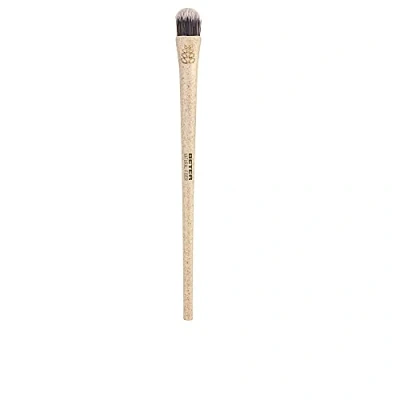 Abbildung von Beter Flüssig und Make up Pinsel, Synthetikhaar, tierversuchsfrei, Naturfaserstiel aus Weizenfasern, ideal für Foundation