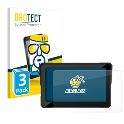 Abbildung von BROTECT Schutzglas für Carpuride W702 7&quot; (3 Stück) Schutzfolie Panzer Folie Glas [Extrem Kratzfest 9H, Anti Fingerprint, Ultra Transparent]