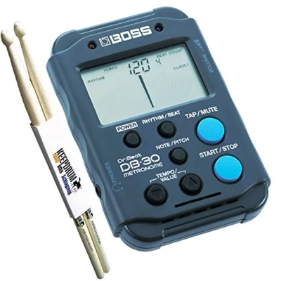 Abbildung von Boss DB 30 Dr Beat Metronom + keepdrum Drumsticks 1 Paar