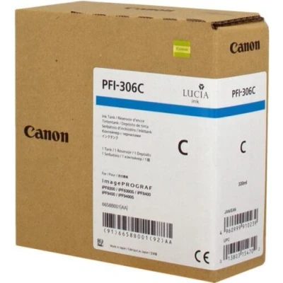 Abbildung von Canon PFI 306C Cyan Druckerpatrone