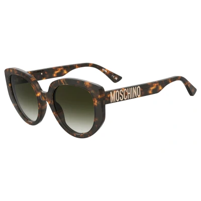 Abbildung von Moschino Sonnenbrille, Damen, Größe: 53, Havana