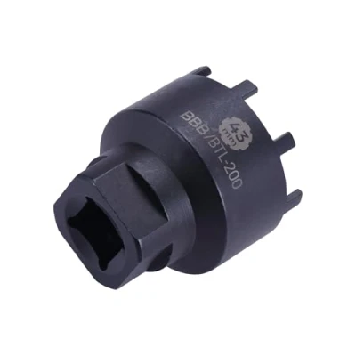 Abbildung von BBB Cycling DirectPlug Bosch Fahrrad Verschlussring Kettenblad Tool Demontage Werkzeug Bottom Bracket Sicherungsring Schwarz BTL 200