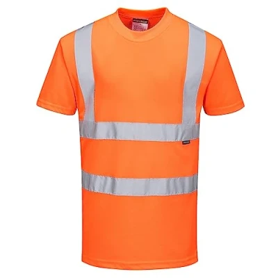Abbildung von Portwest RT23 Hochsichtbares Bahn T Shirt Orange, 4XL