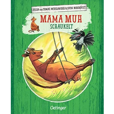 Abbildung von Mama Muh schaukelt: Bilderbuch Klassiker ab 4 Jahren im Midi Format, ideal für die Kindergartentasche
