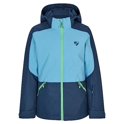 Abbildung von Ziener Mädchen AMELY Ski Jacke, Winterjacke wasserdicht, winddicht, warm, morning blue, 164