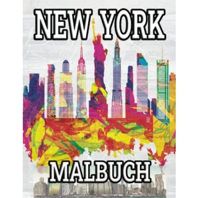 Abbildung von New York Malbuch: Ausmalbuch für Erwachsene zum Entspannen