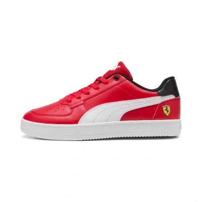 Abbildung von Puma Scuderia Ferrari Caven 2.0 Sneaker low, Größe: 47, Rosso corsa white Kunststoff/textil