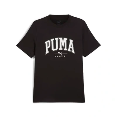 Abbildung von Puma Squad TEE Tshirt print, Herren, Größe: Large, Black