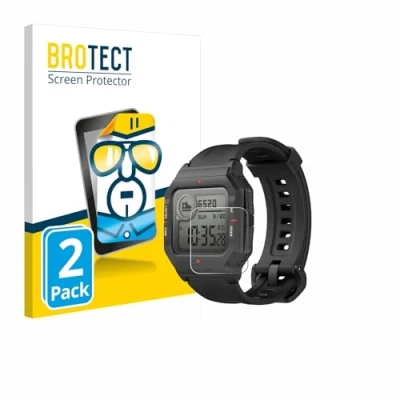 Abbildung von BROTECT (2 Stück Schutzfolie für Huami Amazfit Neo Displayschutz Folie Ultra Klar