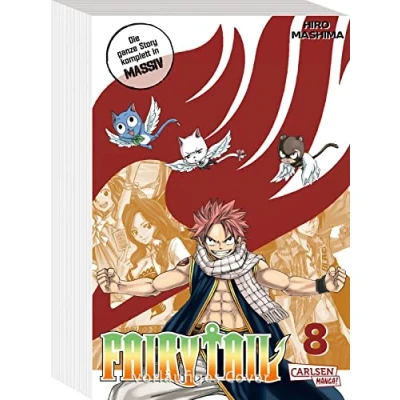Abbildung von Fairy Tail Massiv 8: 3 in 1 Edition voller rasanter Abenteuer der stärksten Magier Welt