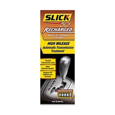 Abbildung von Slick 50 41806015 aufgeladen High Mileage Übertragung und Motor Behandlung 15 Oz