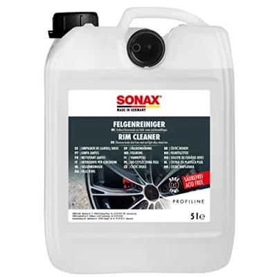 Abbildung von SONAX PROFILINE FelgenReiniger (5 Liter) entfernt Bremsstaub von Stahl sowie Leichtmetallfelgen Art Nr. 02305000