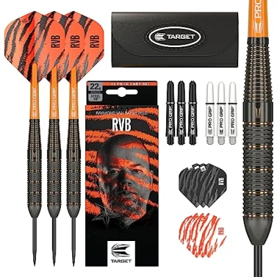 Abbildung von Target Raymond Van Barneveld RVB Brass Steeldarts 22 Gramm