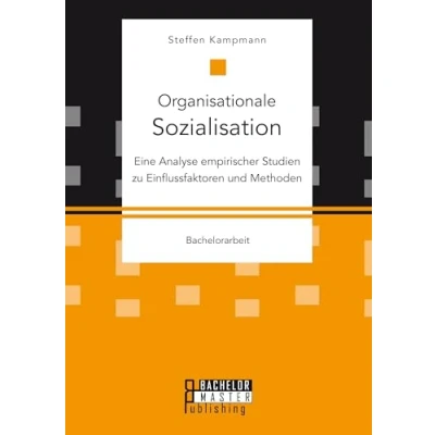 Abbildung von Organisationale Sozialisation: Eine Analyse empirischer Studien zu Einflussfaktoren und Methoden: Bachelorarbeit