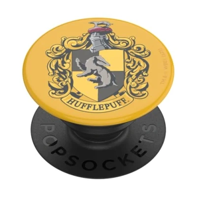 Abbildung von PopSockets Telefongriff mit ausziehbarem Ständer, Harry Potter Hufflepuff