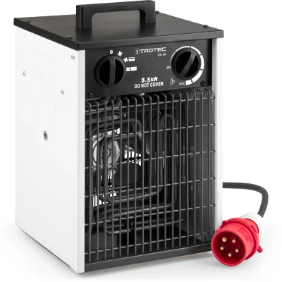 Abbildung von TROTEC Heizgerät Elektroheizer TDS 30, 5500 W, Heizlüfter Bauheizer Zeltheizung