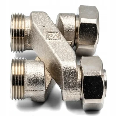 Abbildung von X Verteiler Set, Rohrabstand 50 mm.