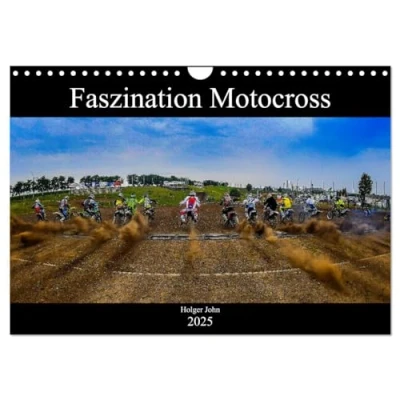 Abbildung von Blickpunkte Motocross (Wandkalender 2025 DIN A4 quer), CALVENDO Monatskalender