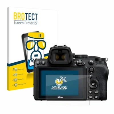 Abbildung von BROTECT Schutzglas für Nikon Z 5 Schutzfolie Panzer Folie Glas [Extrem Kratzfest 9H, Anti Fingerprint, Ultra Transparent]