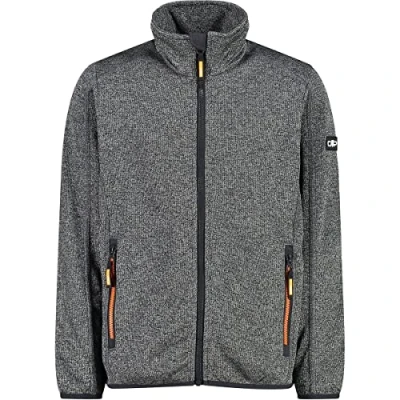 Abbildung von CMP Knit Tech Jacke für Kinder, Anthrazit Zement, 116