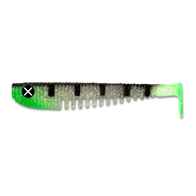 Abbildung von Monkey Lures King Lui Shad Salted Perch 7.5cm (6 Stück) Gummifisch