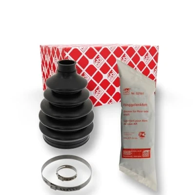 Abbildung von FEBI BILSTEIN 27405 Achsmanschette Vorderachse, radseitig Thermoplast OPEL: Astra G CC, Corsa С Kastenwagen, B Schrägheck