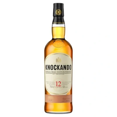 Abbildung von Knockando 12 Jahre Single Malt Scotch Whisky handverlesen aus der Speyside 43% vol 700ml Einzelflasche