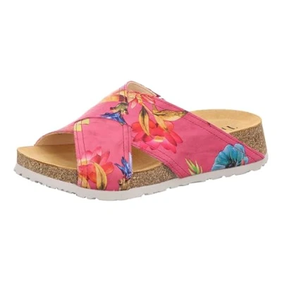 Abbildung von Think! Pantolette hoch, Damen, Größe: 43, Pink Leder