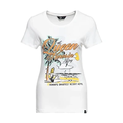 Abbildung von QueenKerosin Print Shirt Queens Bay (1 tlg) mit vintage Front