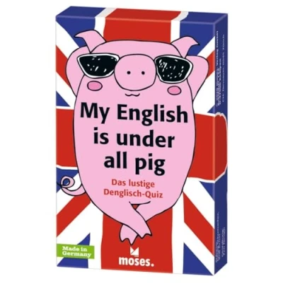 Abbildung von Moses. Verlag Spiel My English is under all pig