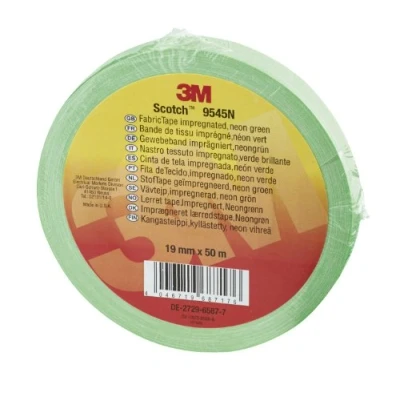 Abbildung von Scotch 9545N NGR Gewebeband, 1 Rolle, 19 mm x 50 m, neon grün