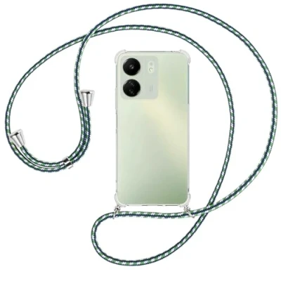 Abbildung von mtb more energy® Handykette kompatibel mit Xiaomi Redmi 13C, Poco C65 Maritim Smartphone Hülle zum Umhängen Anti Shock Full TPU Case