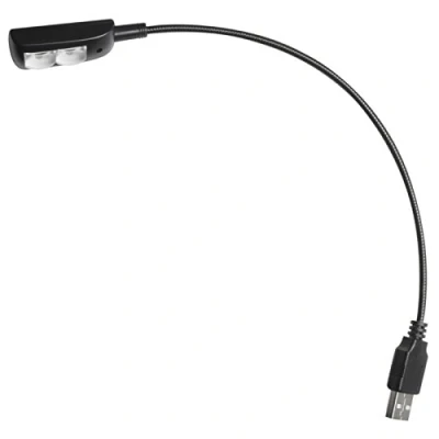 Abbildung von Adam Hall Stands SLED 1 USB PRO mobile Schwanenhalsleuchte mit 2 er LED/Leselampe