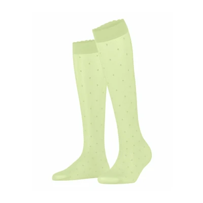 Abbildung von Falke Dot 15 Denier Kniestrümpfe, Damen, Größe: 39 42, Lemon