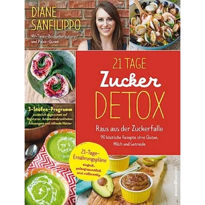 Abbildung von 21 Tage Zucker Detox: Raus aus der Zuckerfalle 90 köstliche Rezepte ohne Gluten, Milch und Getreide