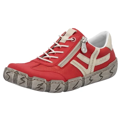 Abbildung von Rieker Sneaker low, Damen, Größe: 38, Beige Schuhe