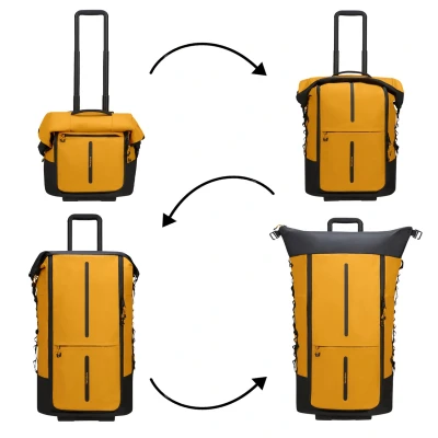 Abbildung von Samsonite Ecodiver Foldable Duffle/Wheels 4 IN 1 yellow