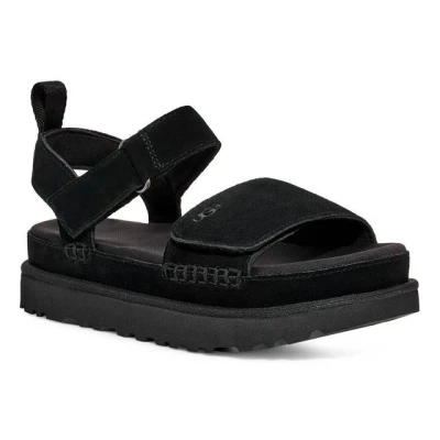 Abbildung von UGG Goldenstar Plateausandalette, Damen, Größe: 37, Black Schuhe